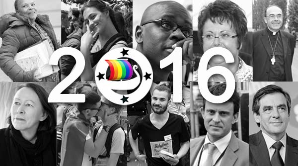 Rétrospective LGBT 2016 en France par gayviking