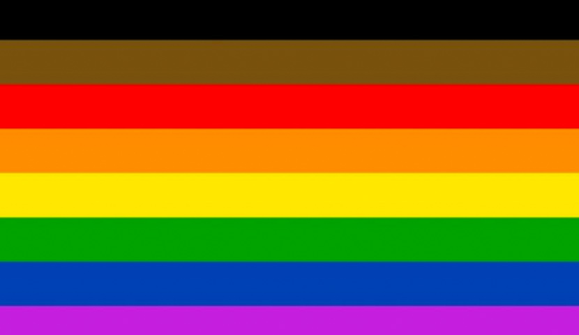 drapeau LGBT inclusif