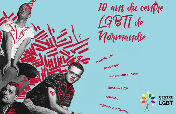 10 ans du centre LGBTI de Normandie