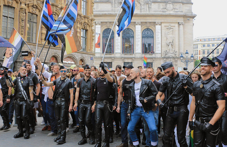les associations gays fétichistes de France, la province se mobilise