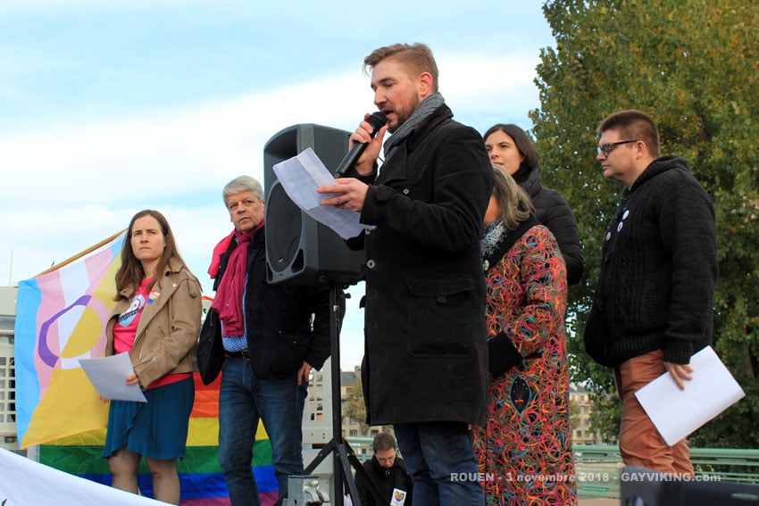 À Rouen : 800 personnes mobilisées contre l’homophobie