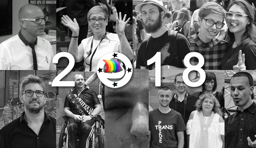 rétrospective 2018 LGBT en Normandie