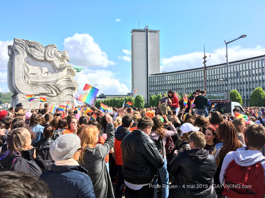 Pride à Rouen en 2019