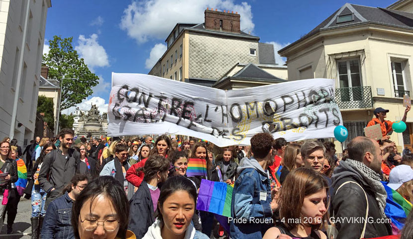 A Rouen, la Pride 2019 a rassemblé 2000 personnes