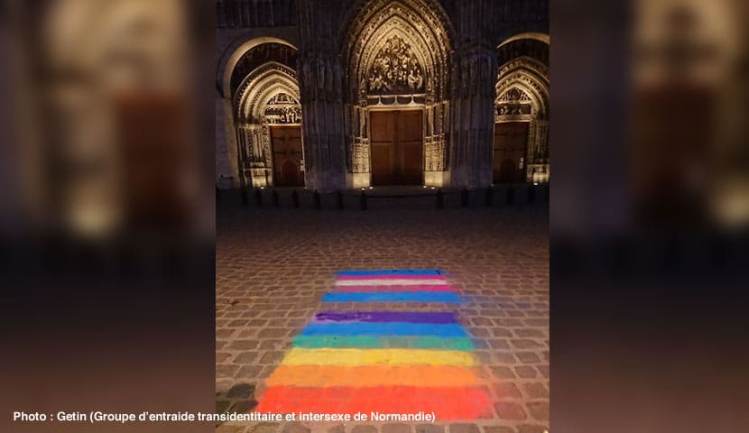 Des passages piétons arc-en-ciel à Rouen contre les LGBTphobies