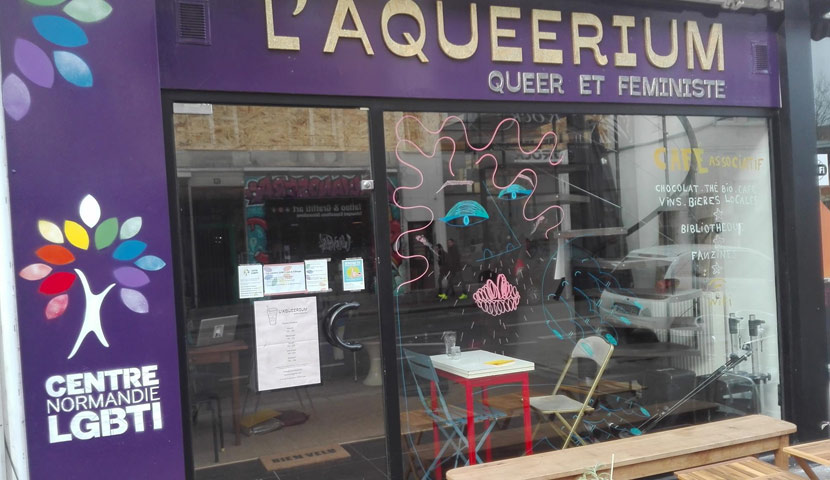 Aqueerium, bar queer et féministe à Caen