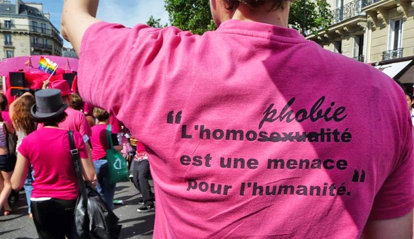 SOS homophobie t-shirt