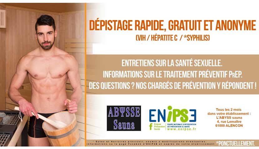 Enipse, Abysse sauna