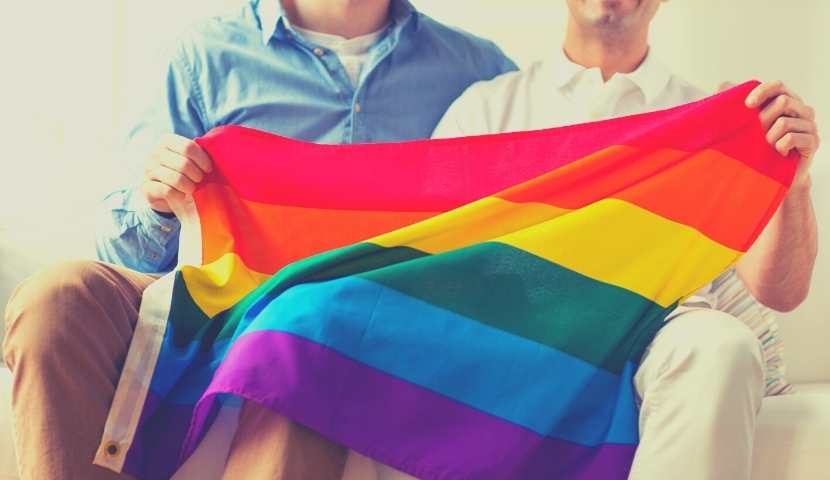 gay drapeau ensemble