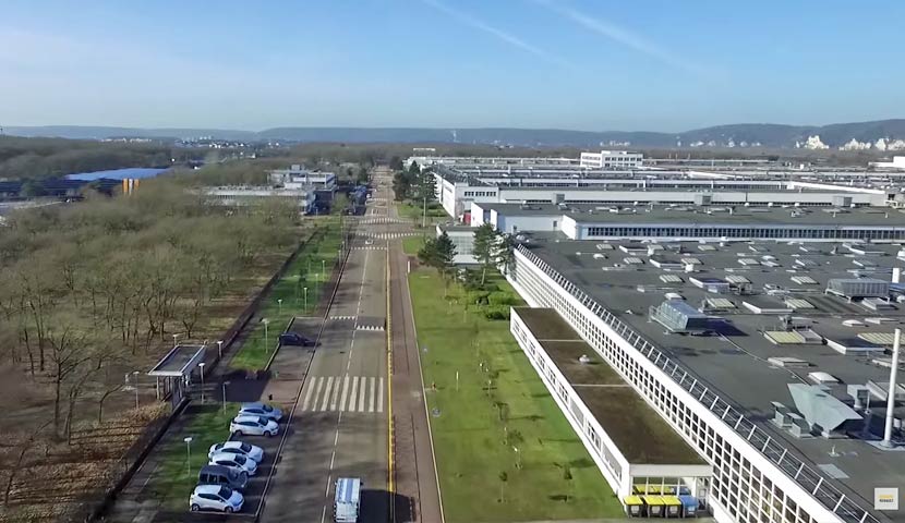 L'usine Renault à Cléon