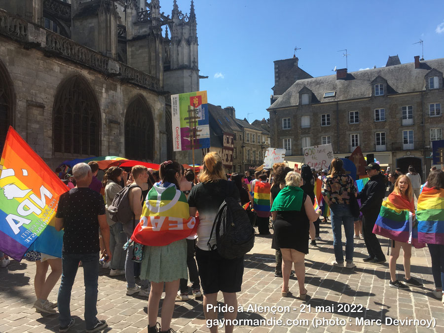 Pride à Alençon le 21 mai 2022