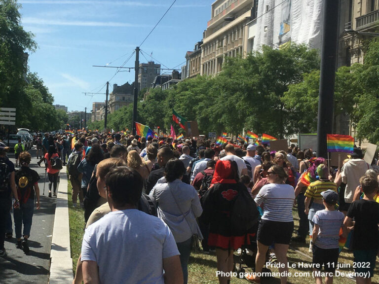 La première Pride au Havre rassemble jusqu'à 2000 personnes (photos