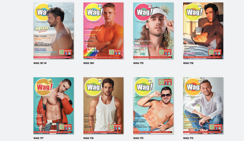 magazine WAG we are gay