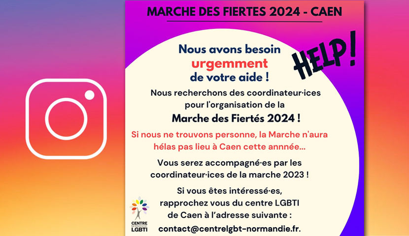 Appel du Centre LGBTI de Normandie 2024