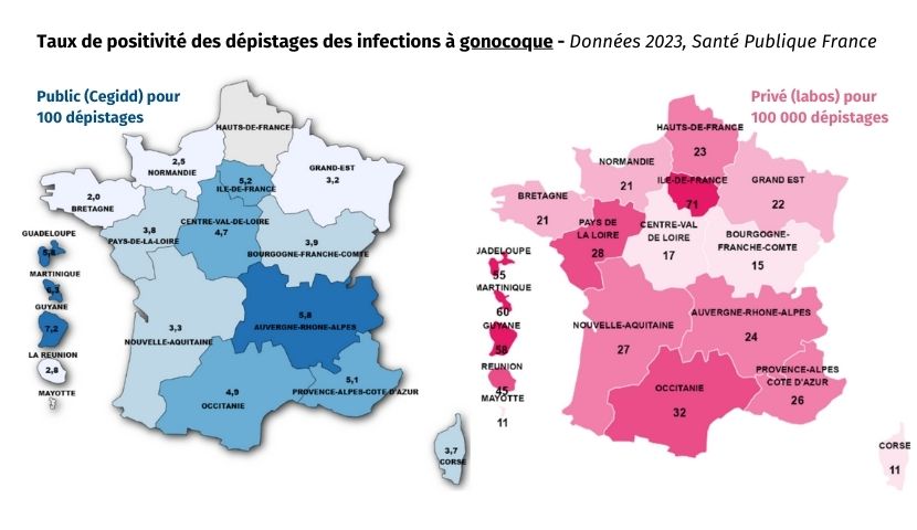 région 2023 - IST gonocoque