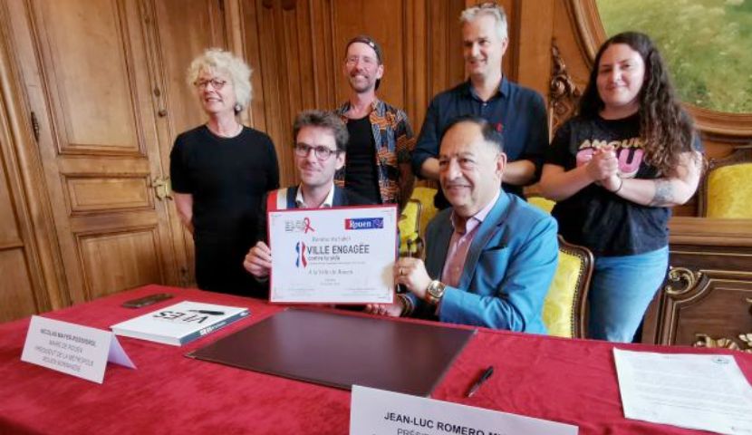 rouen ville engagée dans la lutte contre le sida
