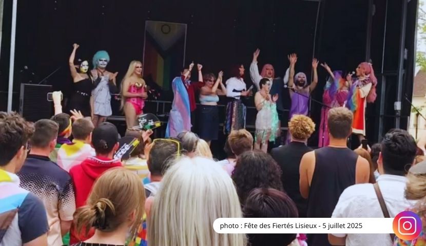 Fête des fiertés à Lisieux