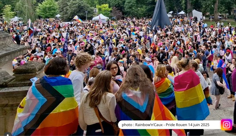 Marche des Fiertés Rouen 14 juin 2025