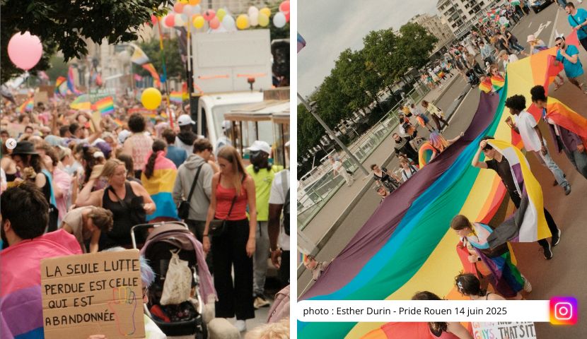 Marche des Fiertés Rouen 14 juin 2025
