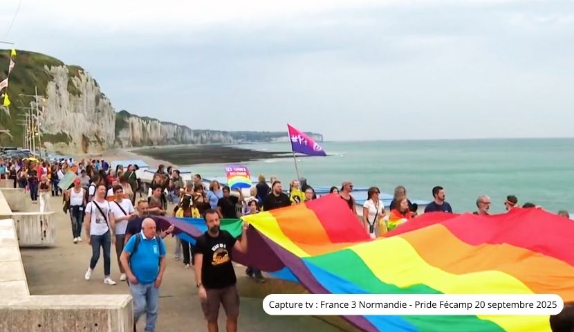 Marche des Fiertés Fécamp en Normandie