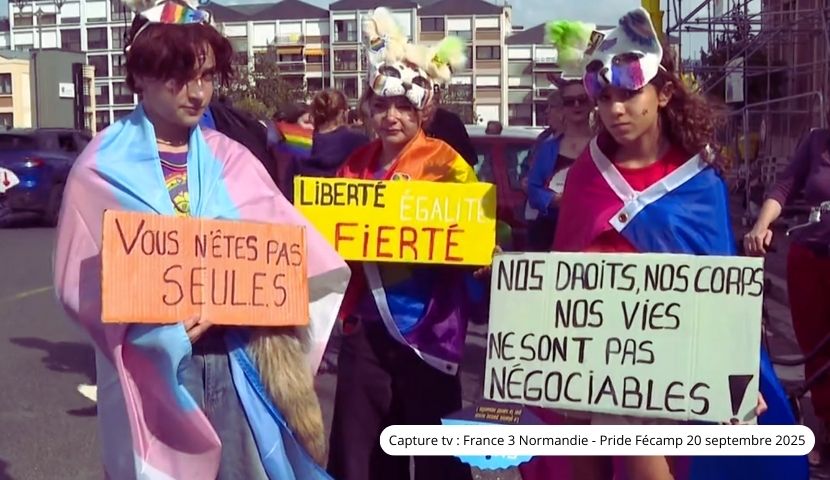 Marche des Fiertés Fécamp en Normandie