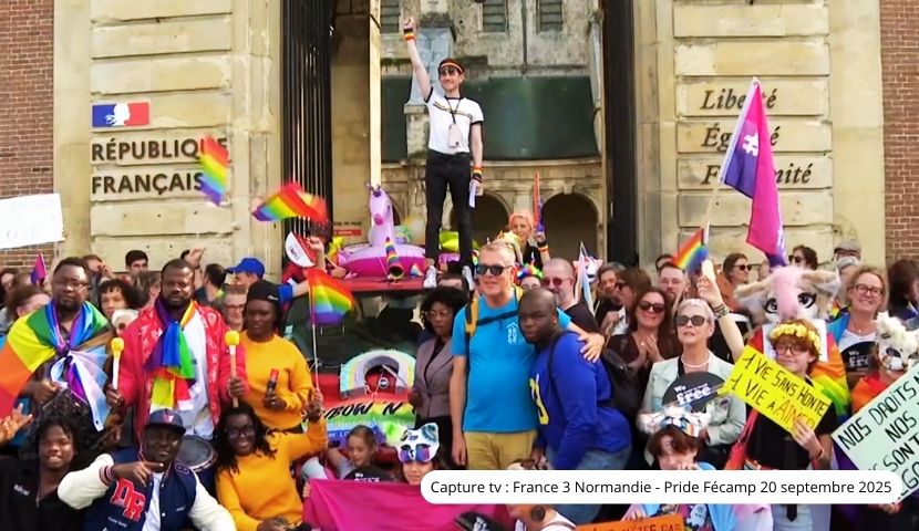 Marche des Fiertés Fécamp en Normandie