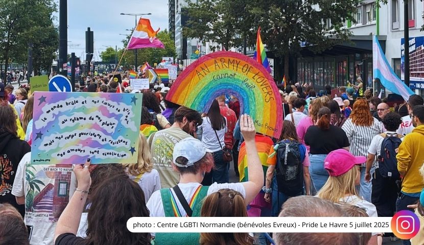Marche des fiertés Le Havre 2025